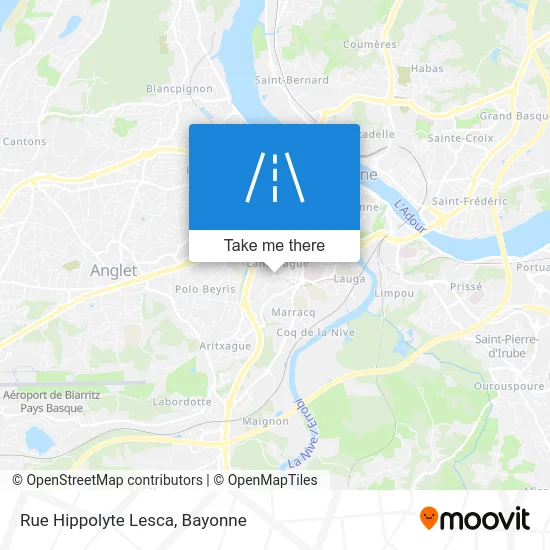 Rue Hippolyte Lesca map