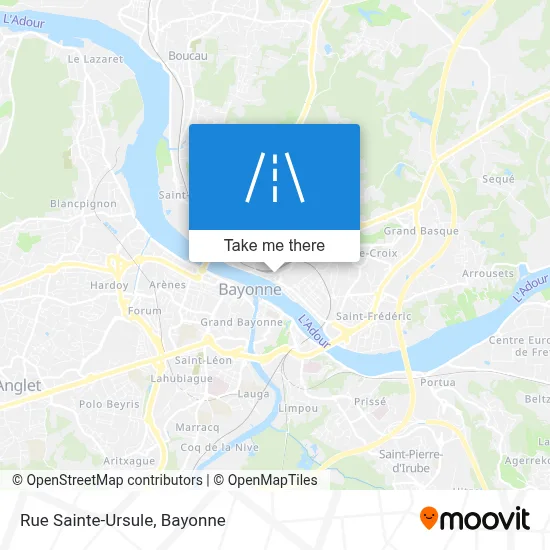 Rue Sainte-Ursule map