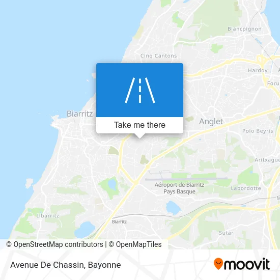 Avenue De Chassin map