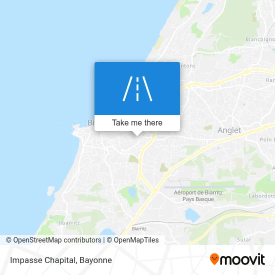 Impasse Chapital map