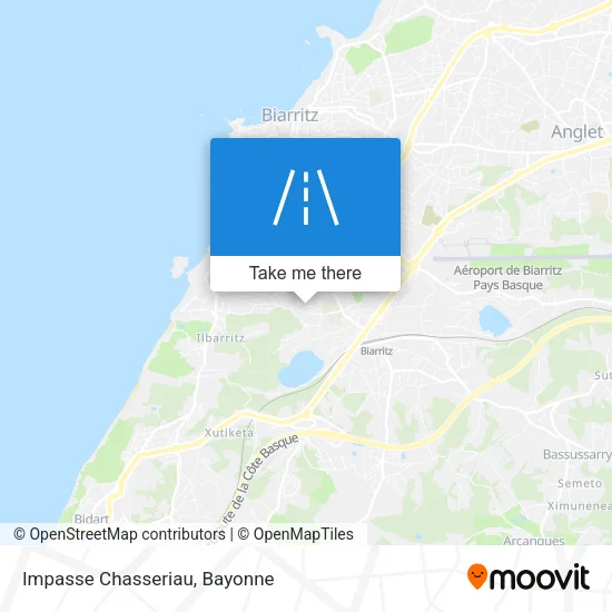 Impasse Chasseriau map