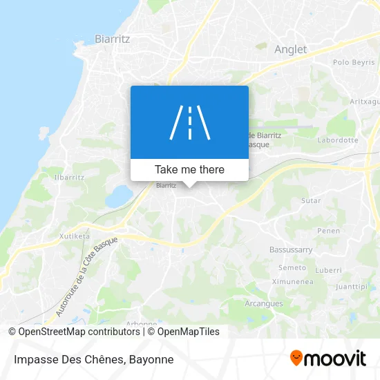 Impasse Des Chênes map