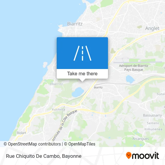Rue Chiquito De Cambo map