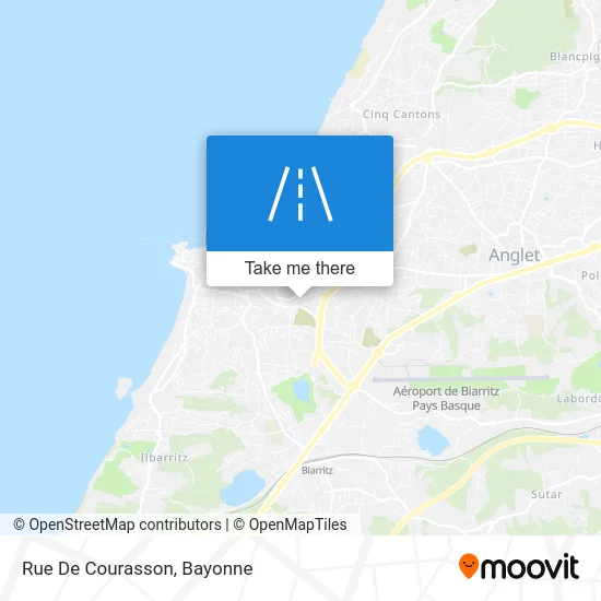 Rue De Courasson map