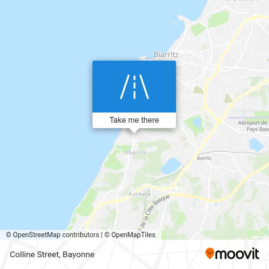 Rue De La Colline map