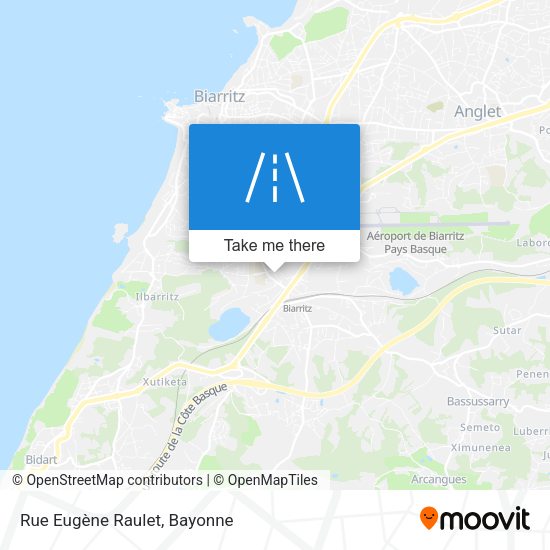 Rue Eugène Raulet map