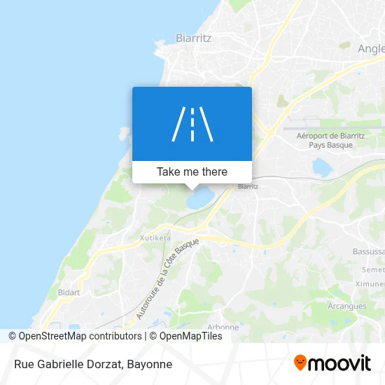 Rue Gabrielle Dorzat map