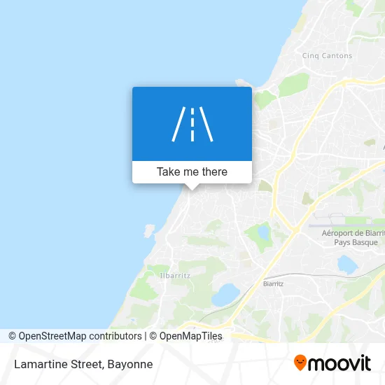 Rue Lamartine map