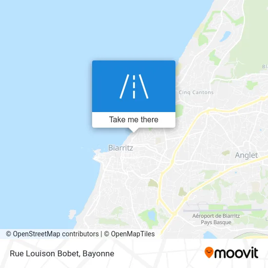 Rue Louison Bobet map