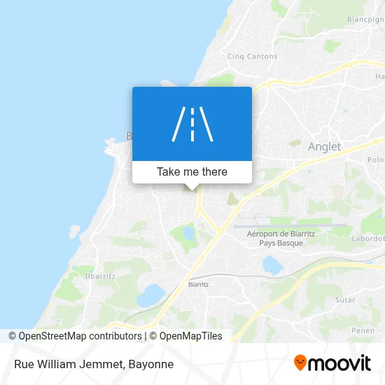 Rue William Jemmet map
