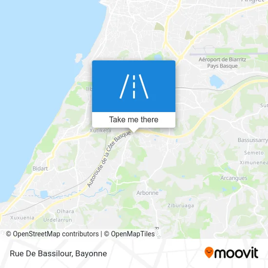 Rue De Bassilour map