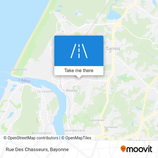 Rue Des Chasseurs map