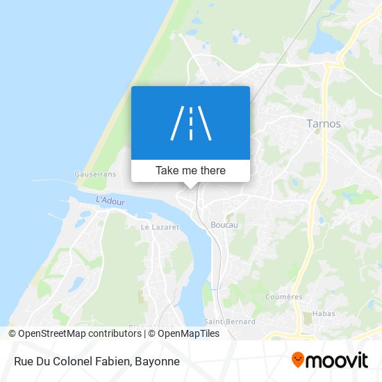 Rue Du Colonel Fabien map
