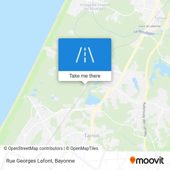 Rue Georges Lafont map