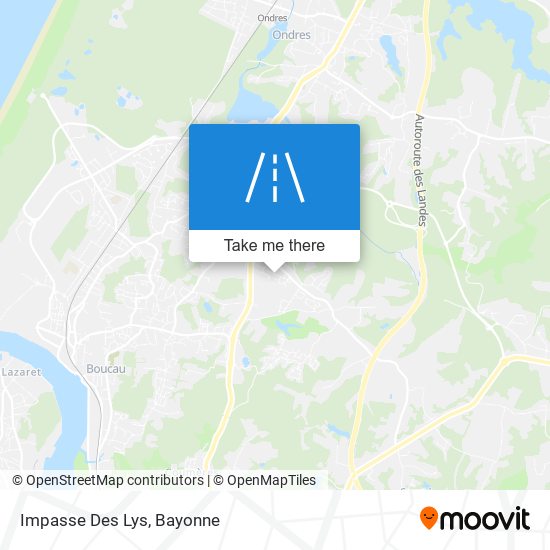 Mapa Impasse Des Lys