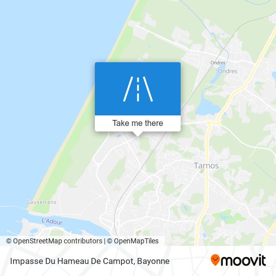 Mapa Impasse Du Hameau De Campot