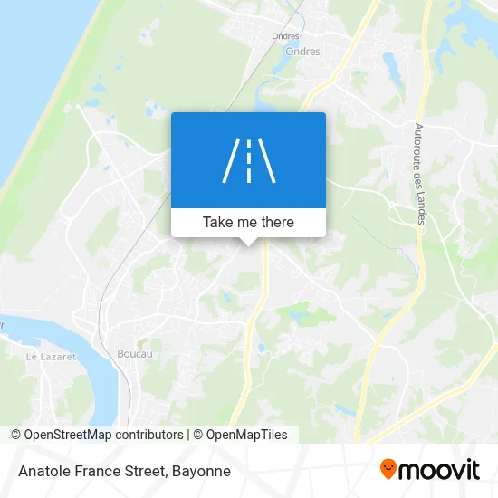 Rue Anatole France map