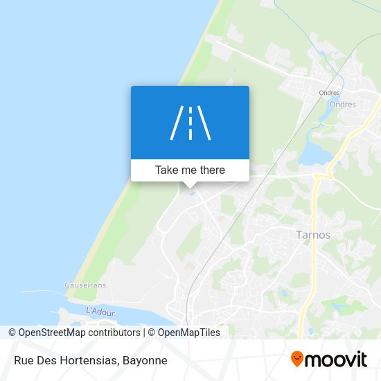 Rue Des Hortensias map