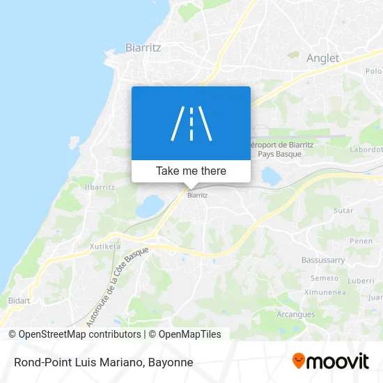 Rond-Point Luis Mariano map