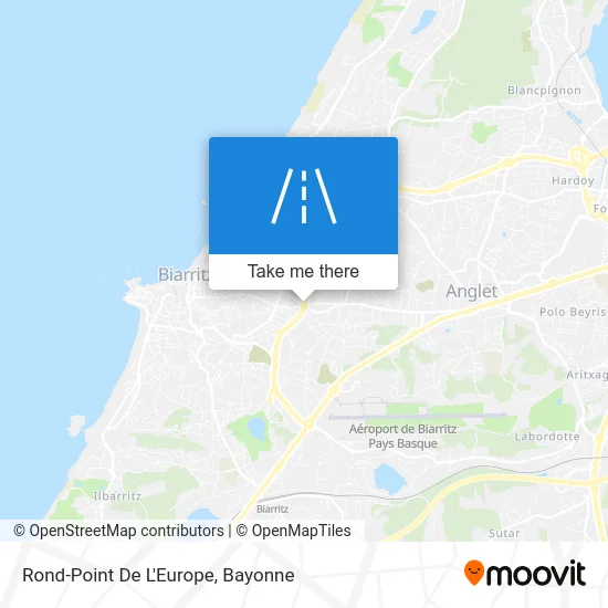 Rond-Point De L'Europe map