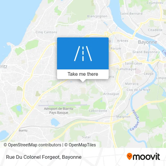 Rue Du Colonel Forgeot map