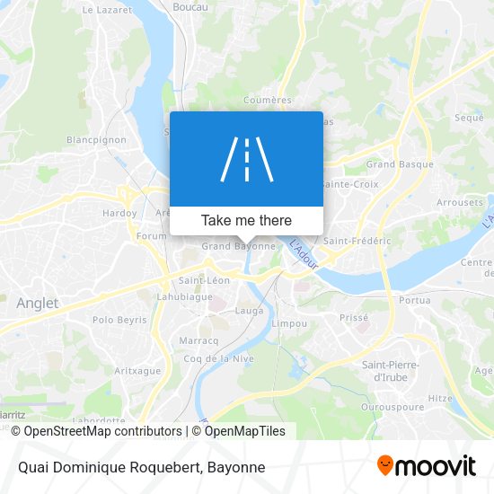 Quai Dominique Roquebert map