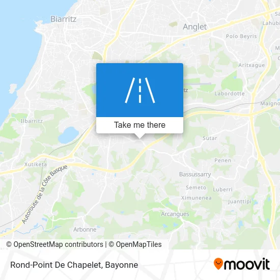 Rond-Point De Chapelet map