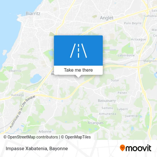 Impasse Xabatenia map