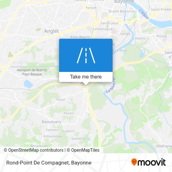 Rond-Point De Compagnet map