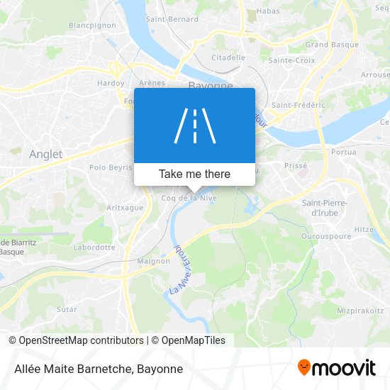 Allée Maite Barnetche map