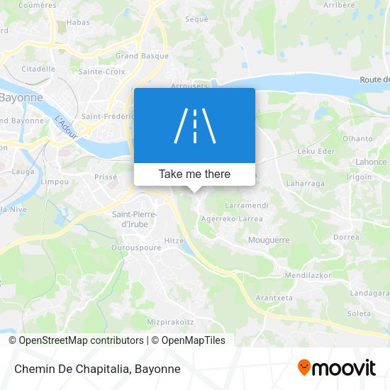 Chemin De Chapitalia map