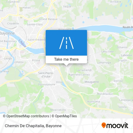 Chemin De Chapitalia map