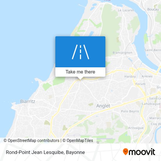Rond-Point Jean Lesquibe map