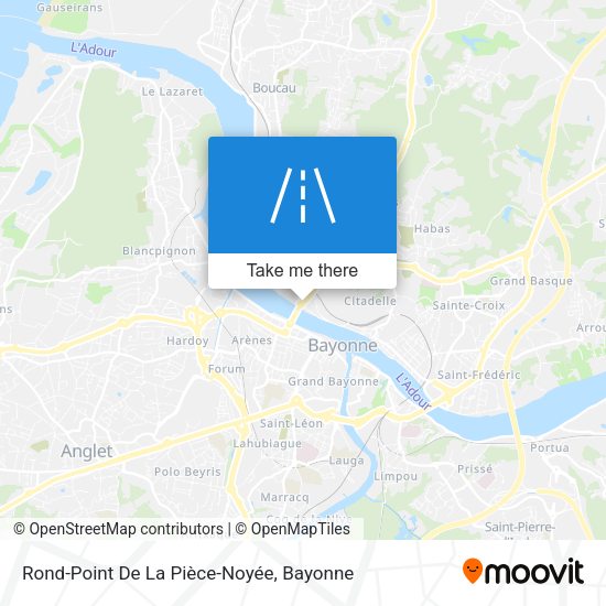 Rond-Point De La Pièce-Noyée map