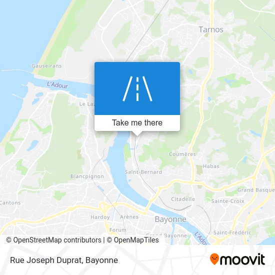 Rue Joseph Duprat map