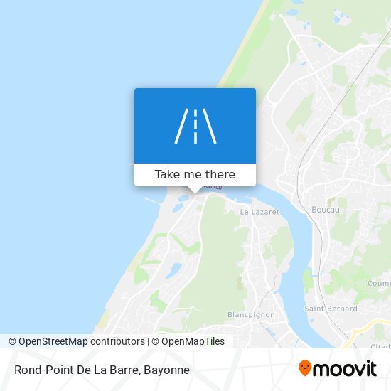 Rond-Point De La Barre map