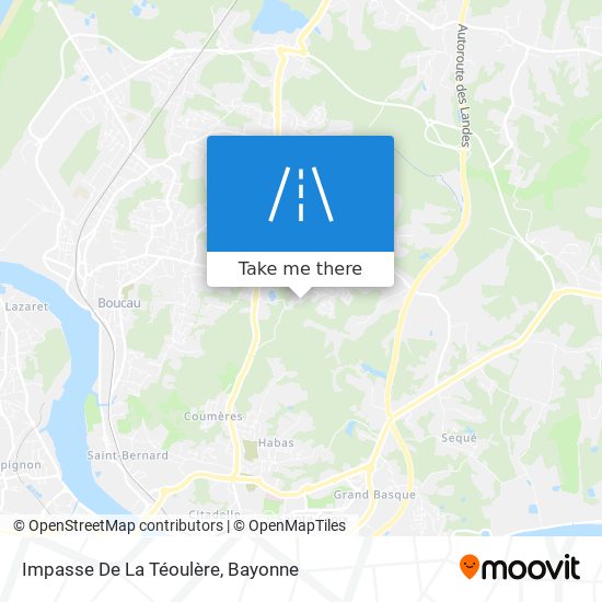 Impasse De La Téoulère map