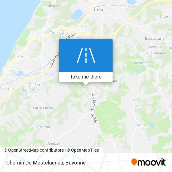 Chemin De Mestelaenea map