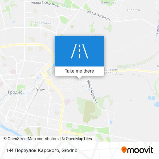 1-Й Переулок Карского map