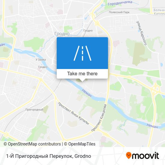1-Й Пригородный Переулок map
