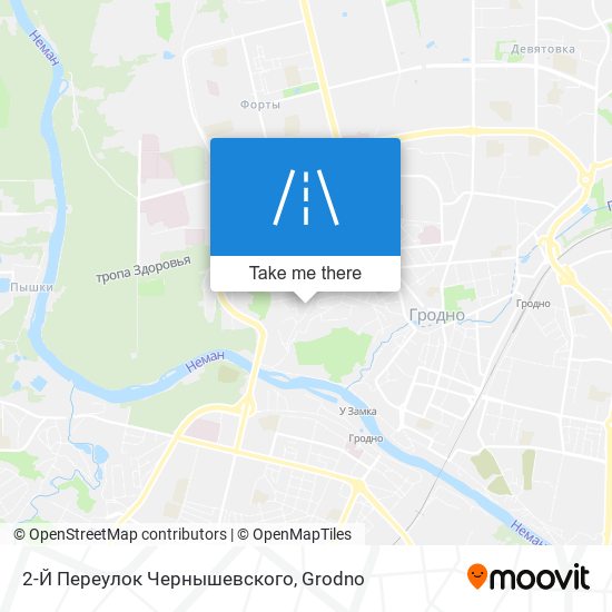 2-Й Переулок Чернышевского map