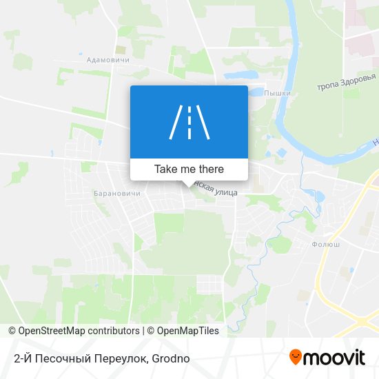 2-Й Песочный Переулок map