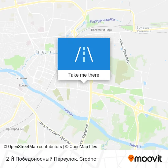 2-Й Победоносный Переулок map