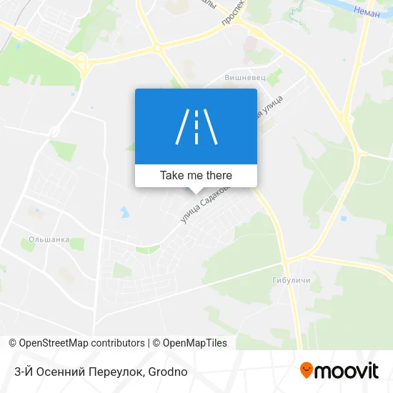 3-Й Осенний Переулок map