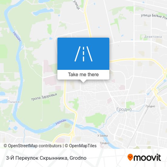 3-Й Переулок Скрынника map