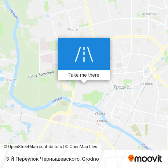 3-Й Переулок Чернышевского map
