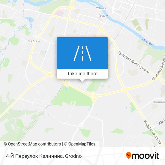 4-Й Переулок Калинина map