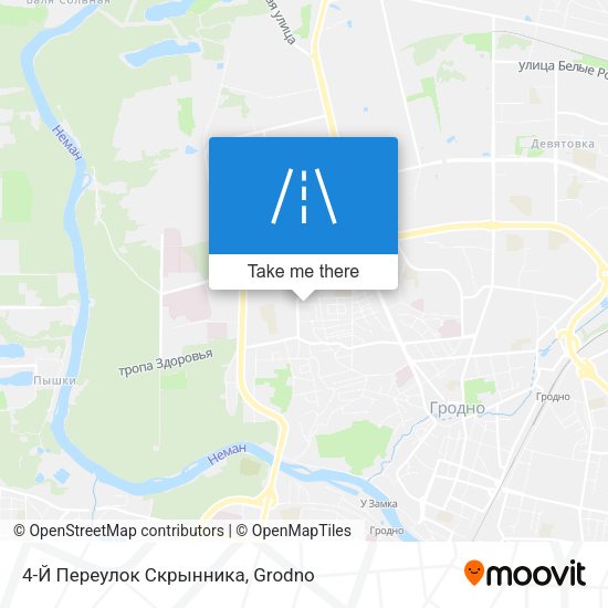 4-Й Переулок Скрынника map