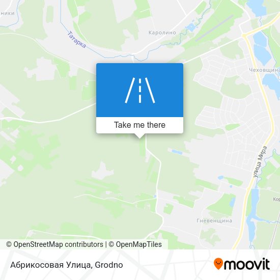 Абрикосовая Улица map