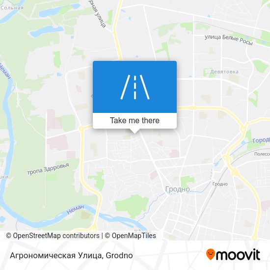 Агрономическая Улица map